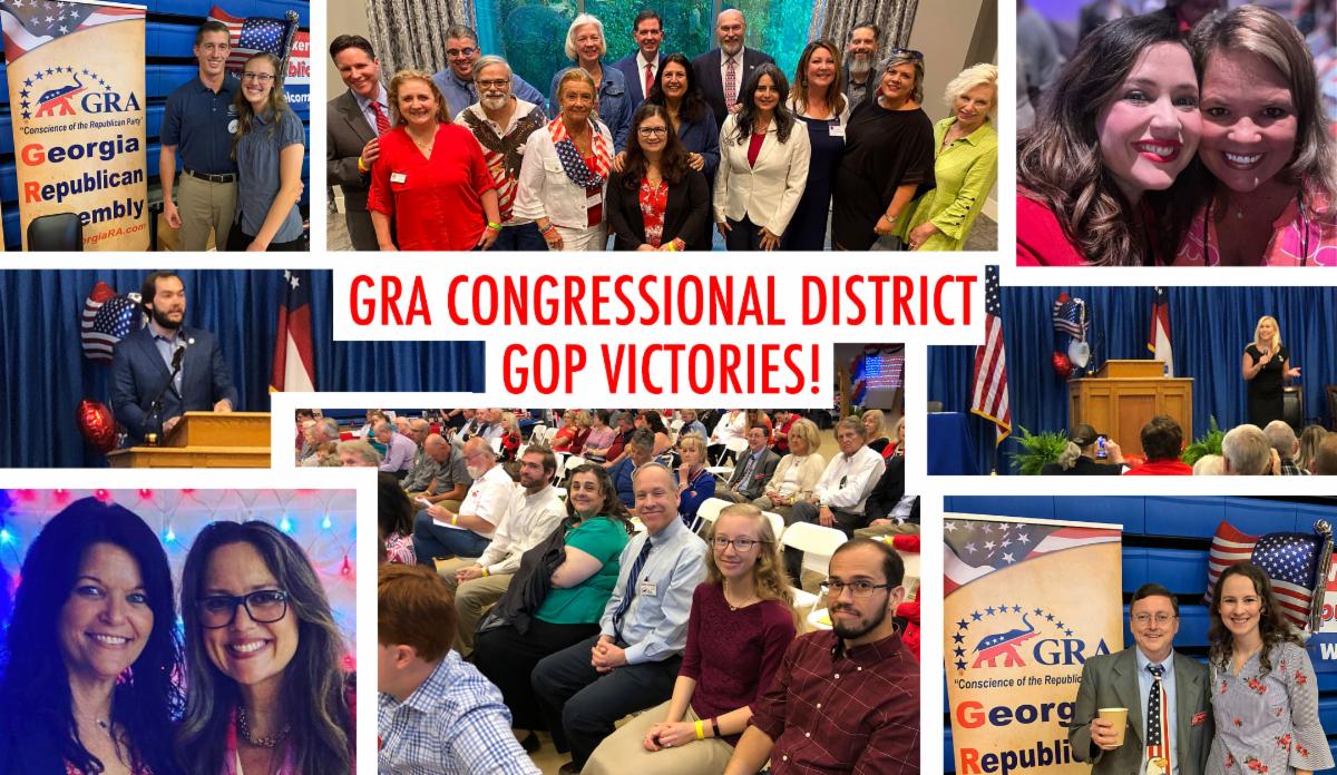 Huge Victories in the GOP District Conventions Across the State! The