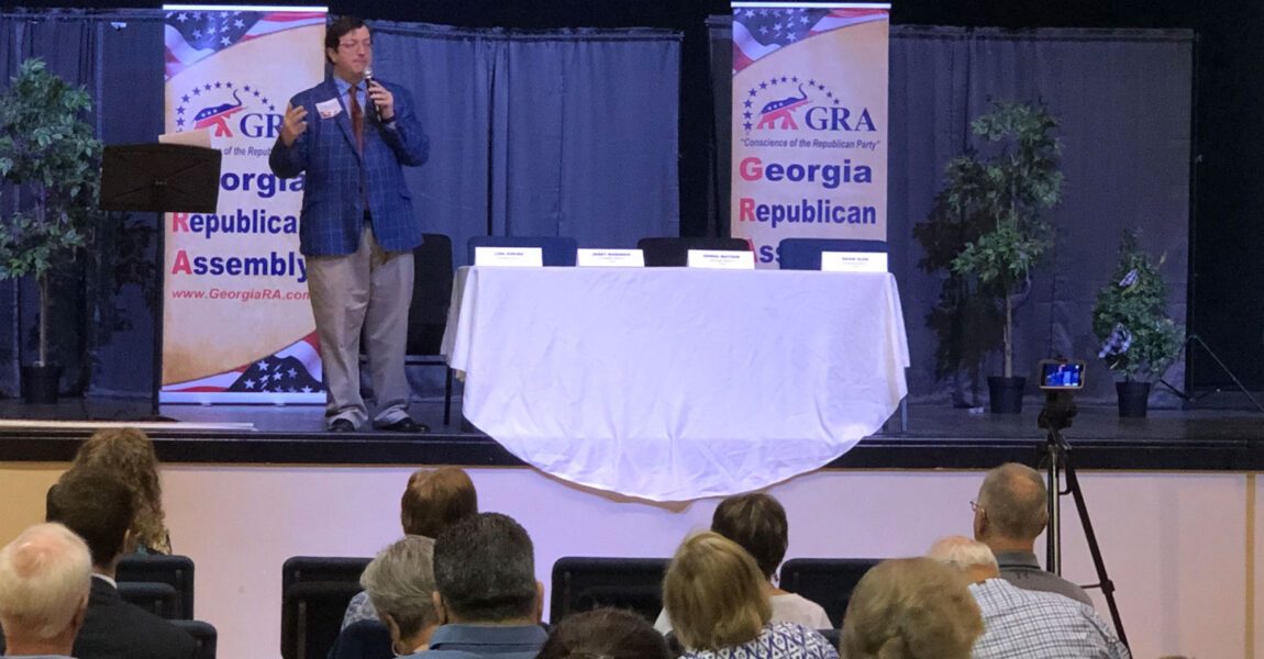 Josh McKoon Speaks at GRA 11th & 6th District Endorsement Convention