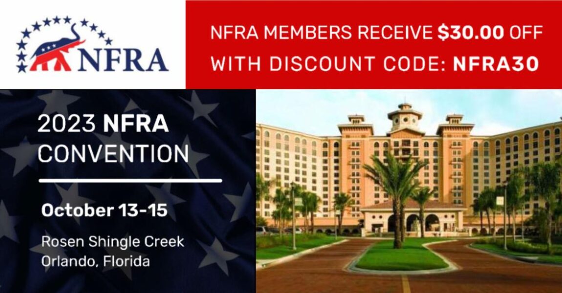 Early-Bird Registration for the NFRA Convention Ends June 1st