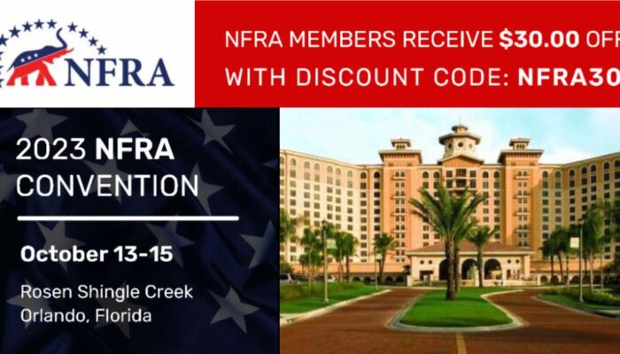 Early-Bird Registration for the NFRA Convention Ends June 1st